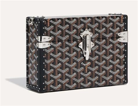 dé trunk bag goyard|goyard cassette trunk bag.